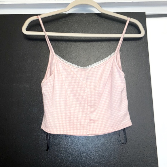 Lace lined tiny top - Picture 2 of 3